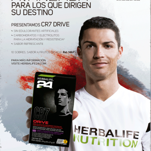 Poster CR7 Christiano Ronaldo Herbalife