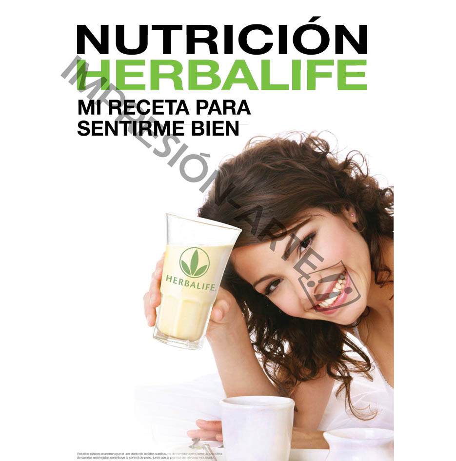 Production - herbalife campaigns - Herbalife Nutrition - Poster •  VitalGráfic by Impresionarte